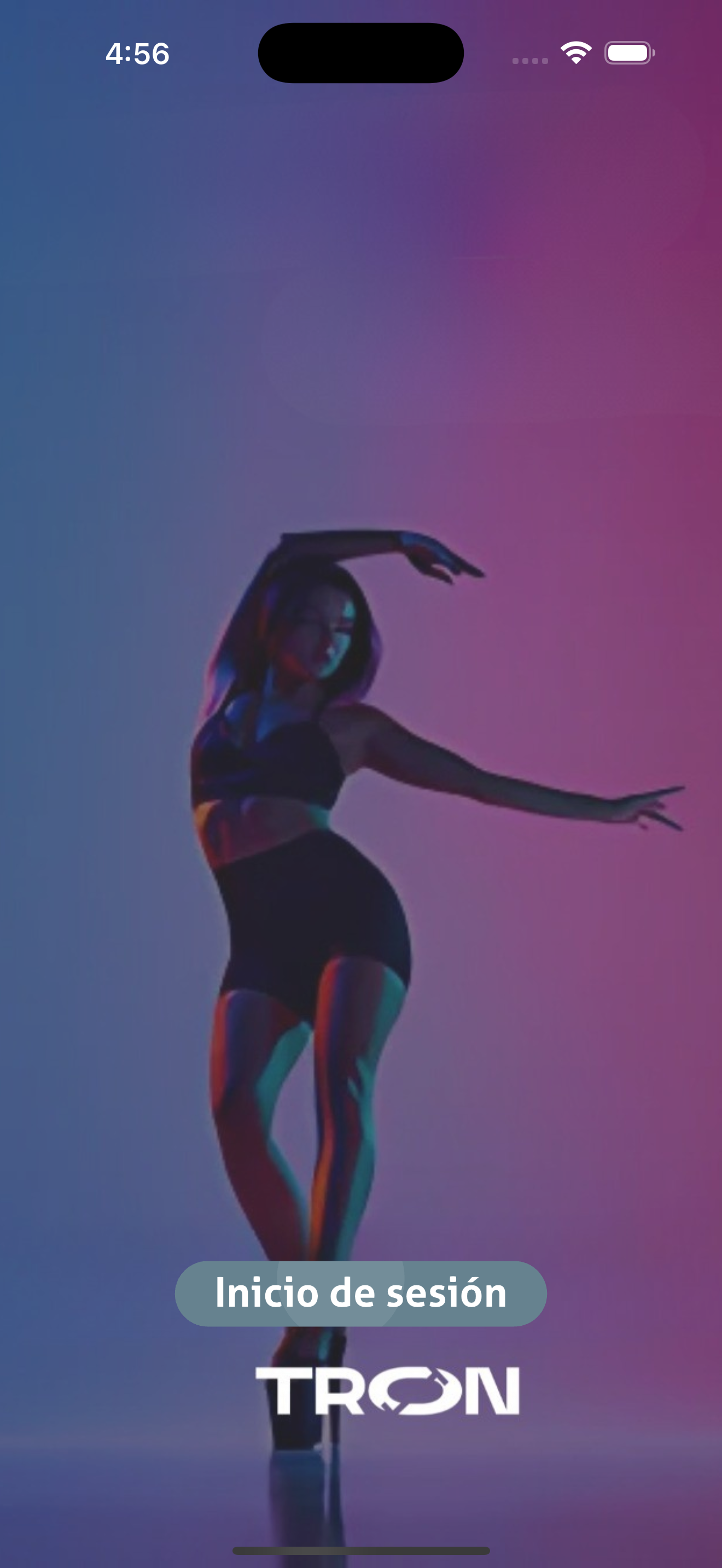Pantalla 1 de la app TRONATHLETIC