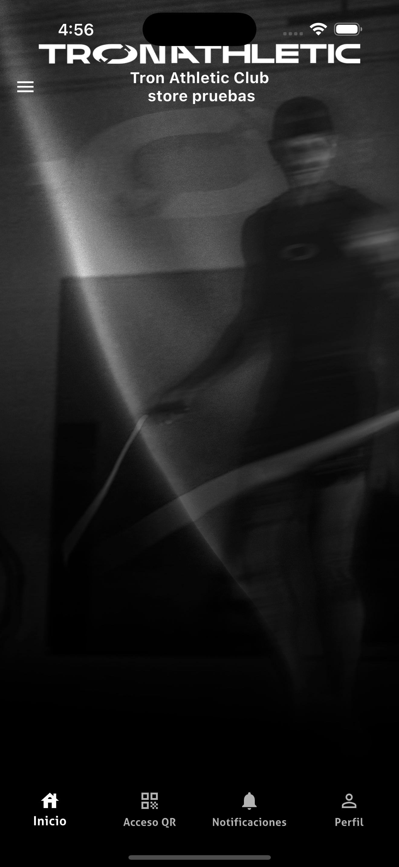 Pantalla 3 de la app TRONATHLETIC